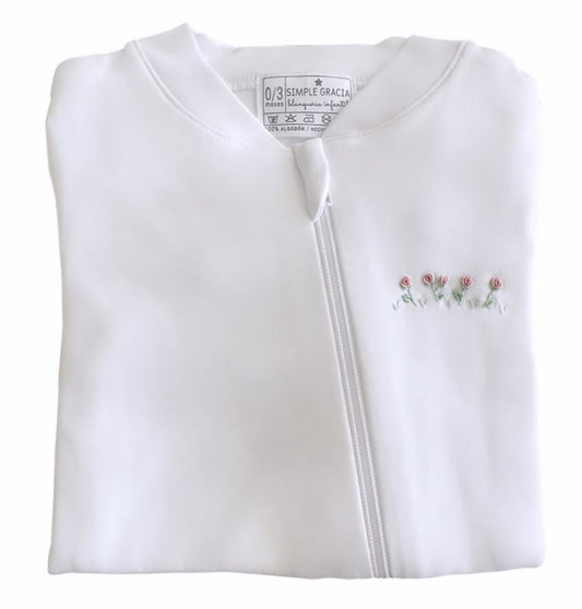 Pijama Para Bebé Flores