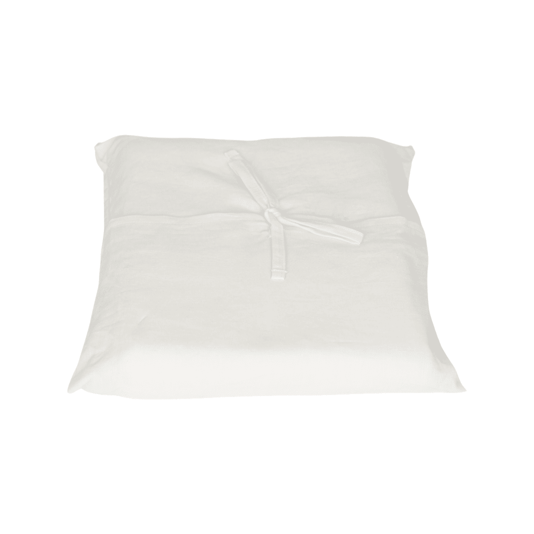 Cubre Plumón Vuelos Cama Lino Blanco