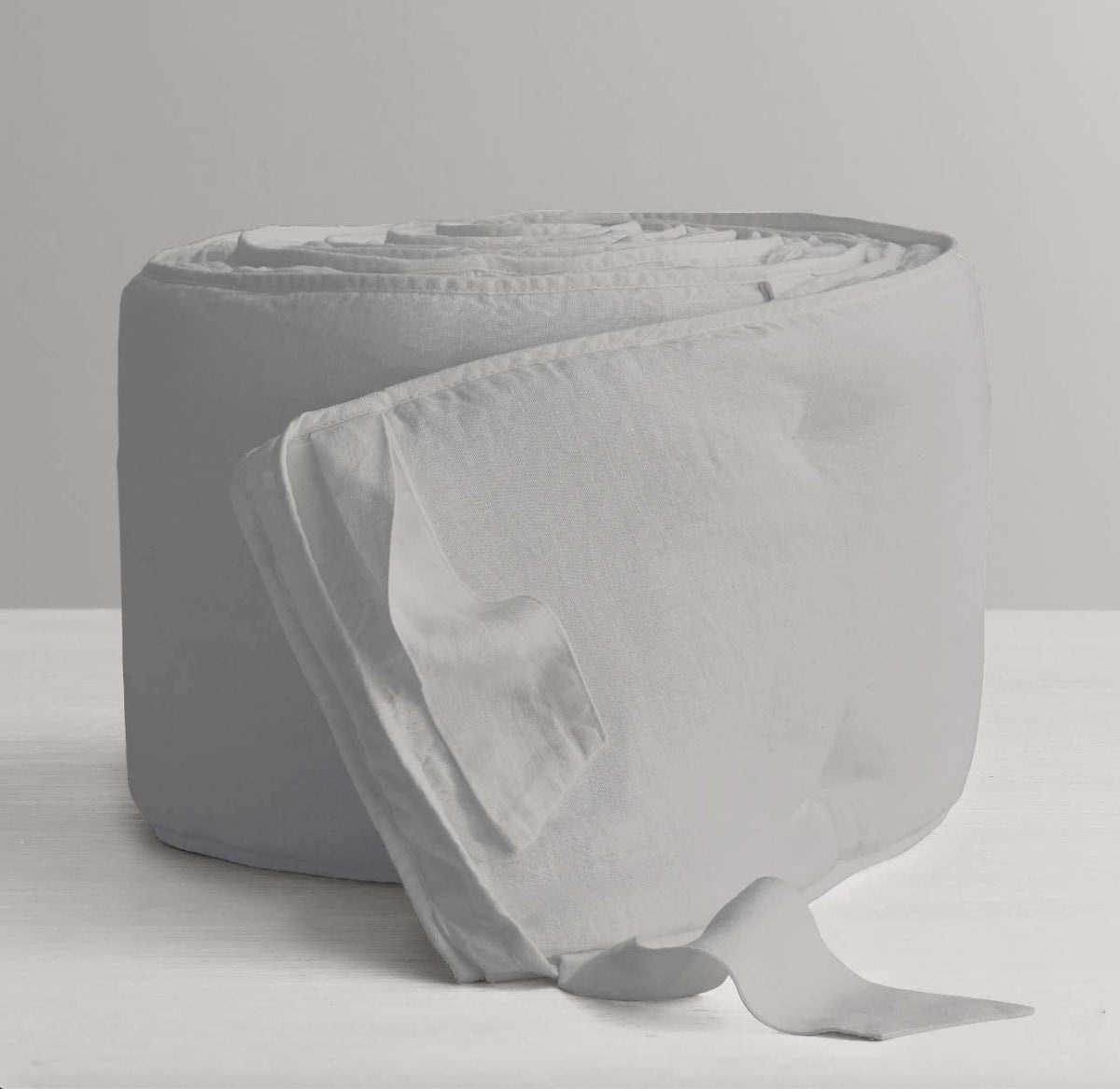 PROTECTOR CUNA LINO GRIS