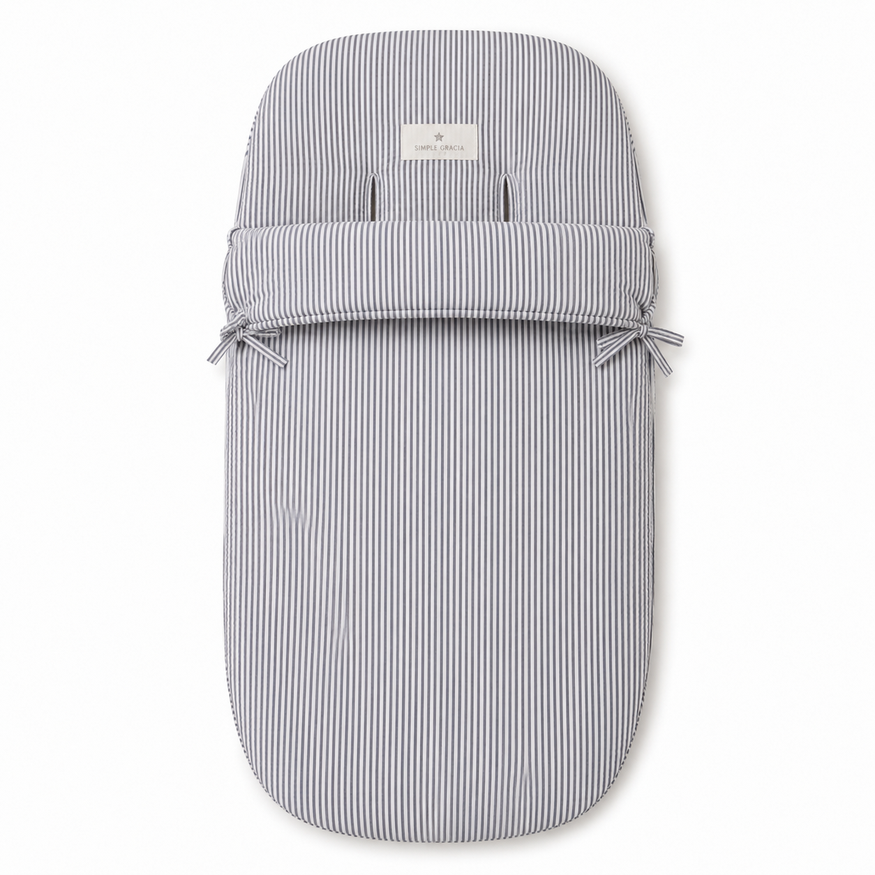Saco Coche Lineas Gris