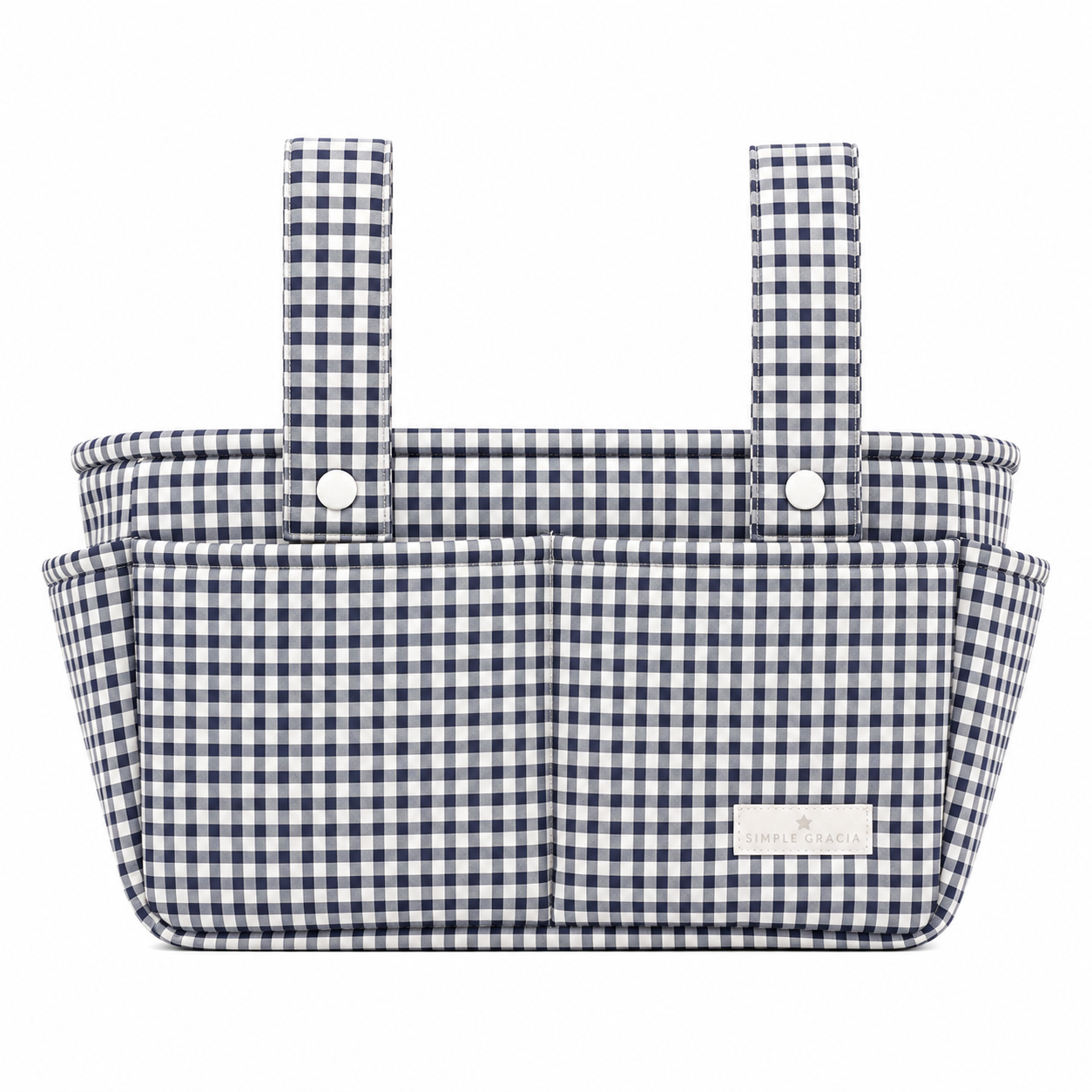 Organizador Coche Vichy Azul