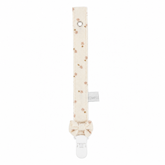 Porta Chupete Flores