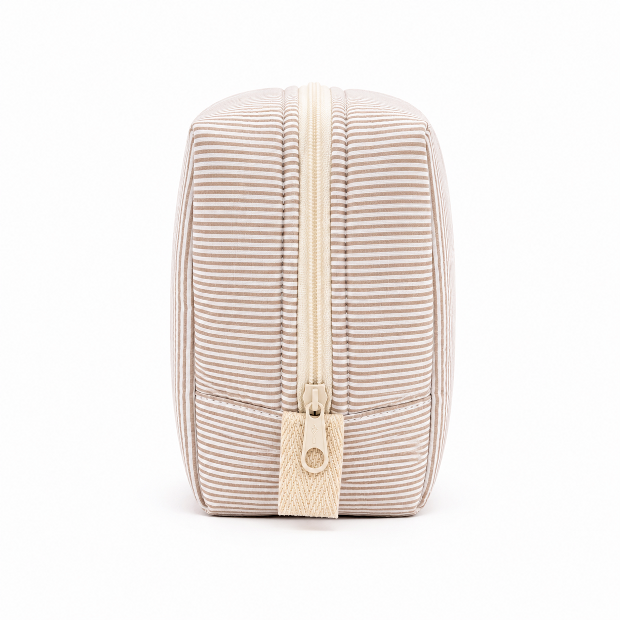 Neceser Rayitas Beige