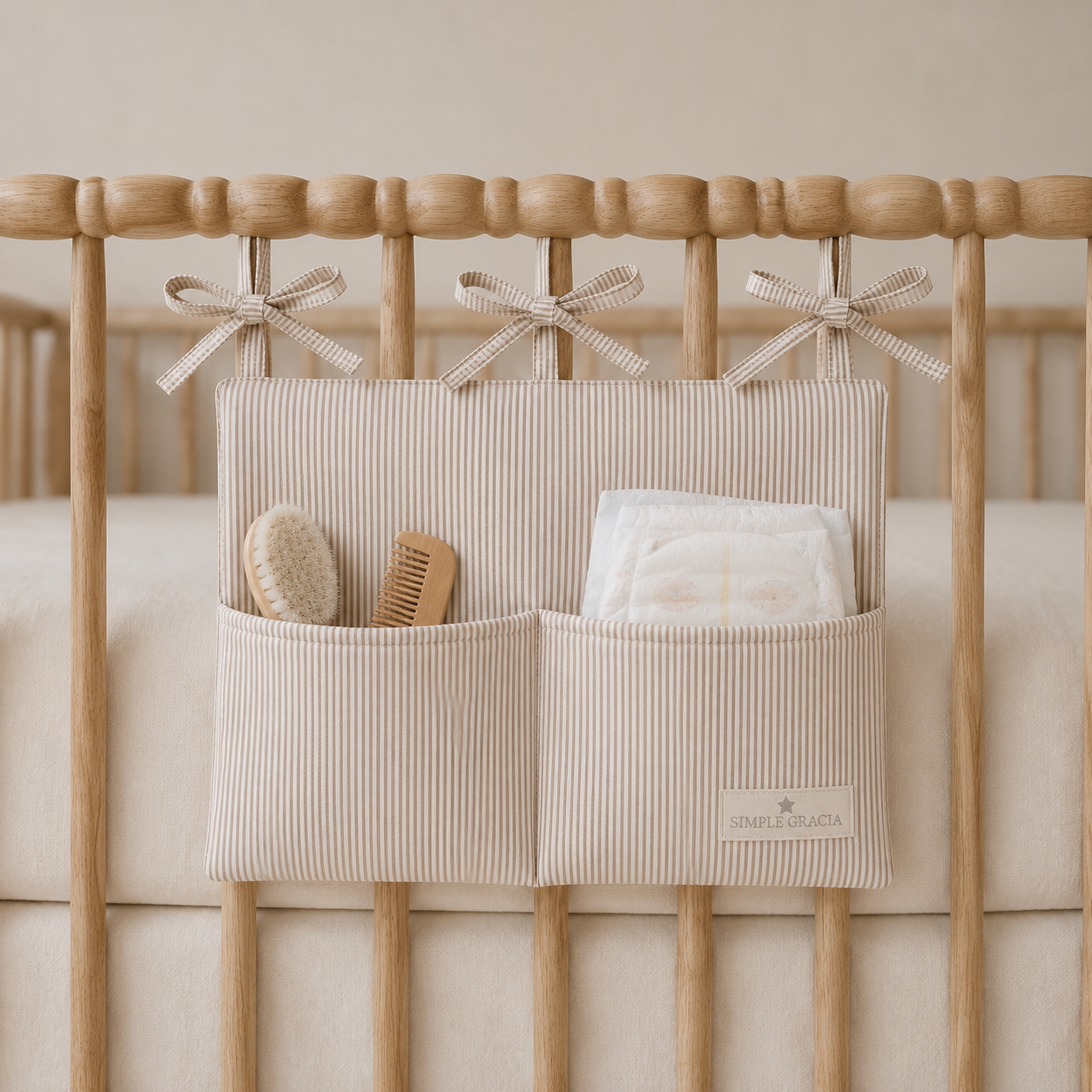 Cunero Rayas Beige