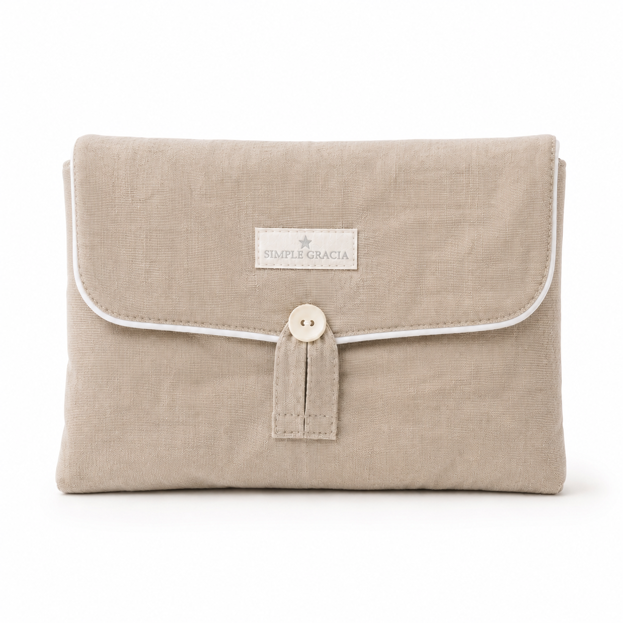 Mudador Portátil Beige