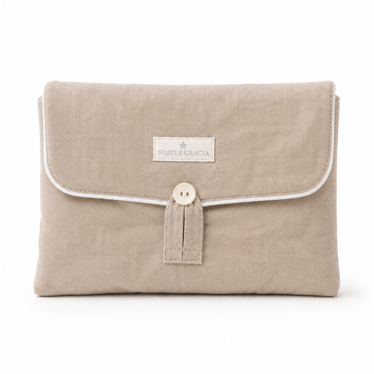 Mudador Portátil Beige