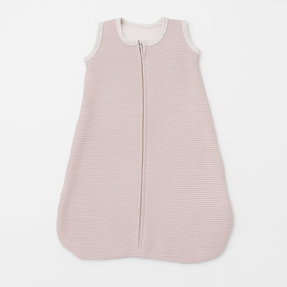 Saquito Para Bebes Rayitas Rosado