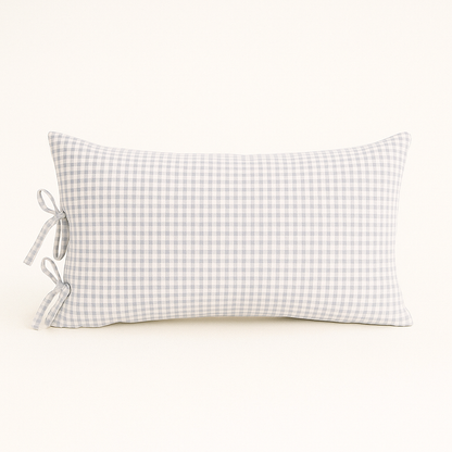 Almohadón Amarritas Cuna Vichy Celeste