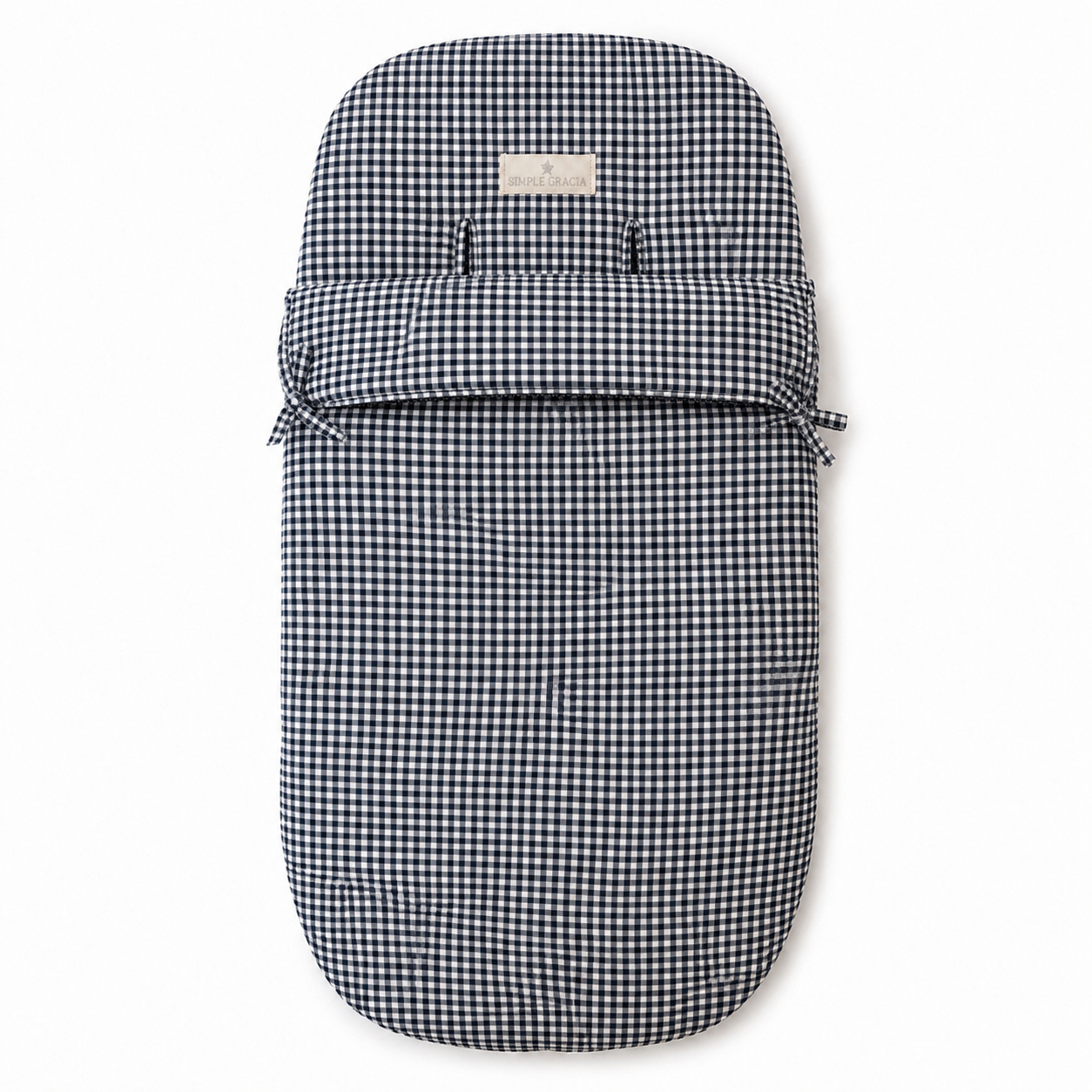Saco Coche Vichy Azul
