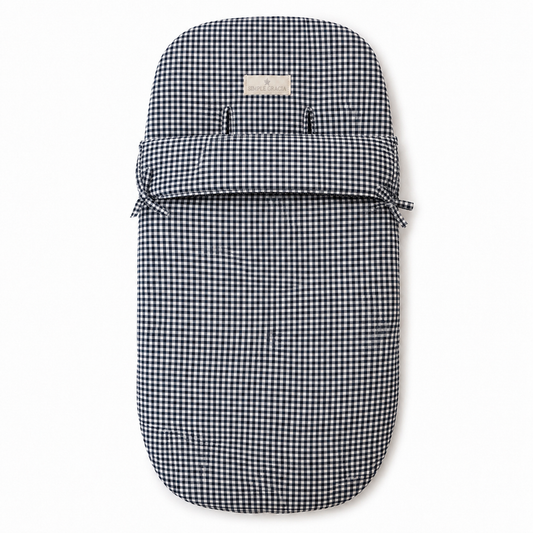 Saco Coche Vichy Azul