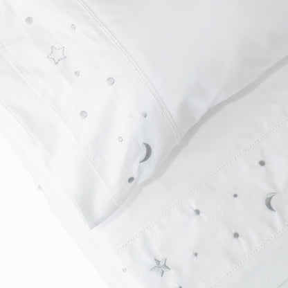 Set Sábanas Estrella Gris Cuna