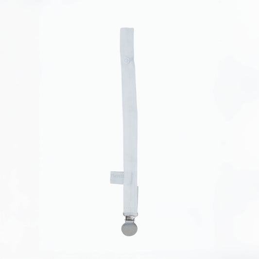 Porta Chupete Lino Blanco