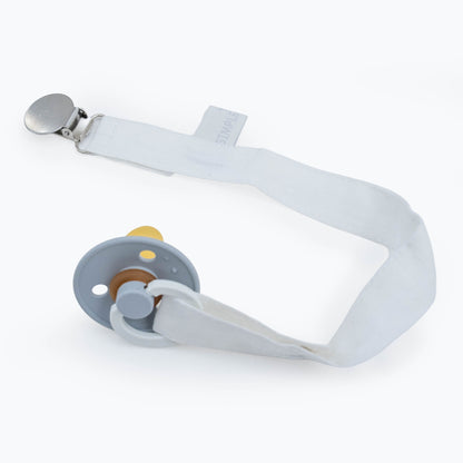 Porta Chupete lino Gris