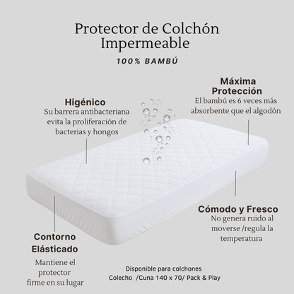 Protector De Colchón Pack & Play