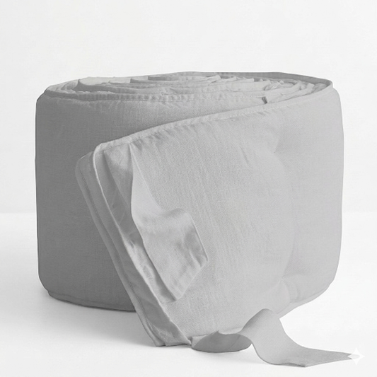 Protector de Cuna 120x60 Lino Gris