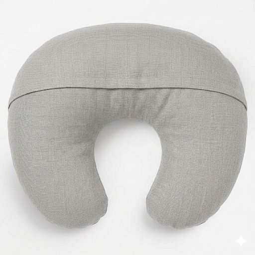 Cojín de Lactancia Gris