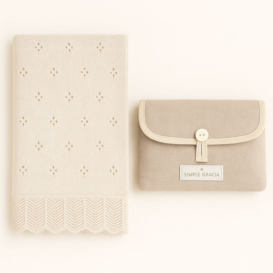 Pack Manta + Mudador Regalo Baby Shower