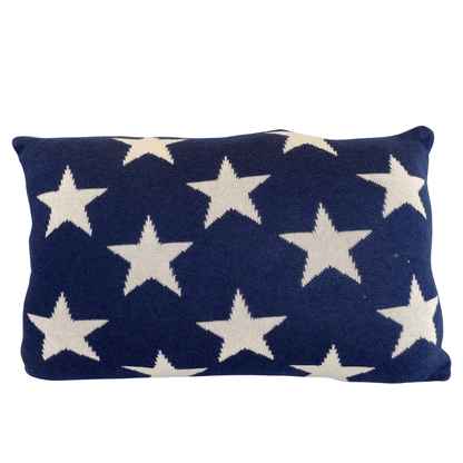 COJÍN TEJIDO ESTRELLAS CAMA