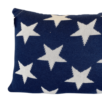 COJÍN TEJIDO ESTRELLAS CAMA