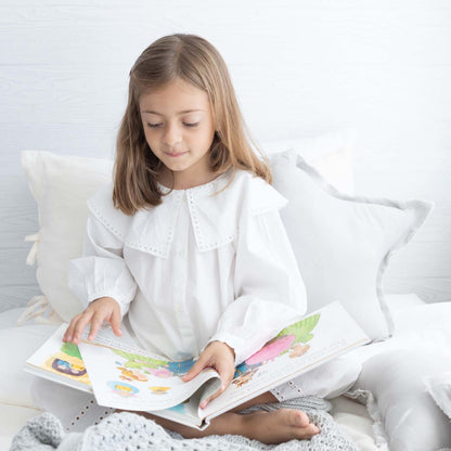 Funda Amarritas Cama Blanco