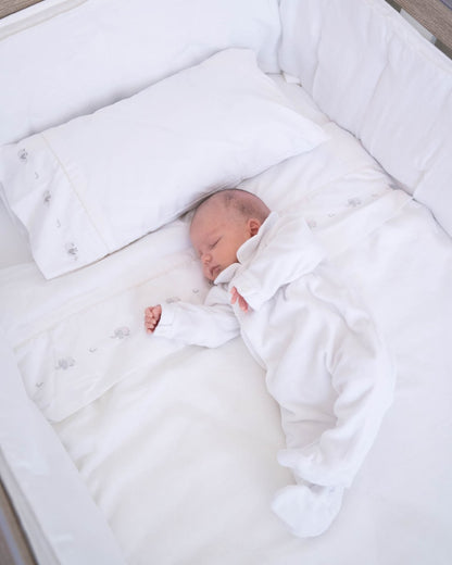 PROTECTOR CUNA LINO BLANCO